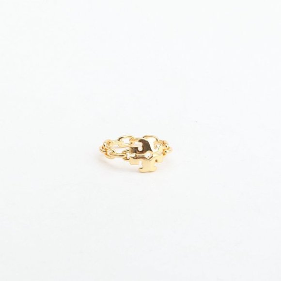 Tory Burch Kira Chain Ring Gold - Picture 1 of 14